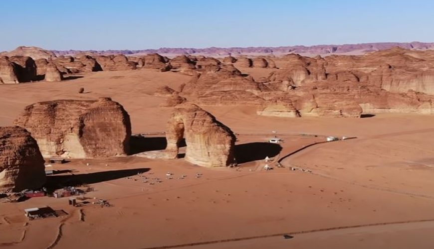Al Ula UNESCO world heritage site in Saudi Arabia