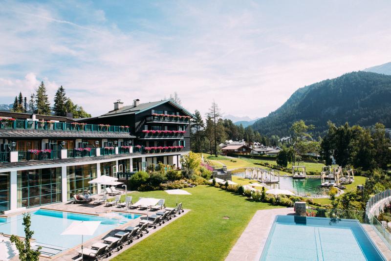 A beautiful picture of Alpine Resort Sacher, Tyrol, Seefeld, Austria, hotel.