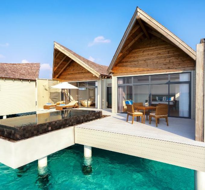 a beautiful image of Mövenpick Resort Kuredhivaru Maldives.