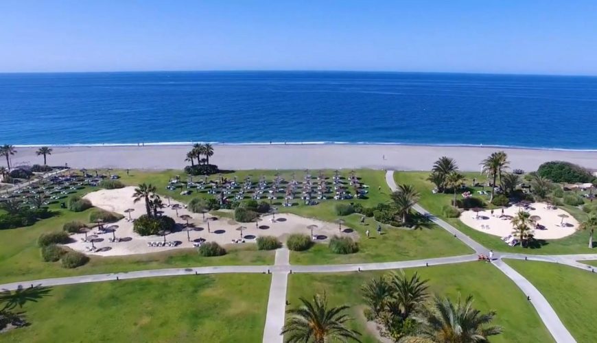 A beautiful image of the Playa Granada resort in Andalusia.