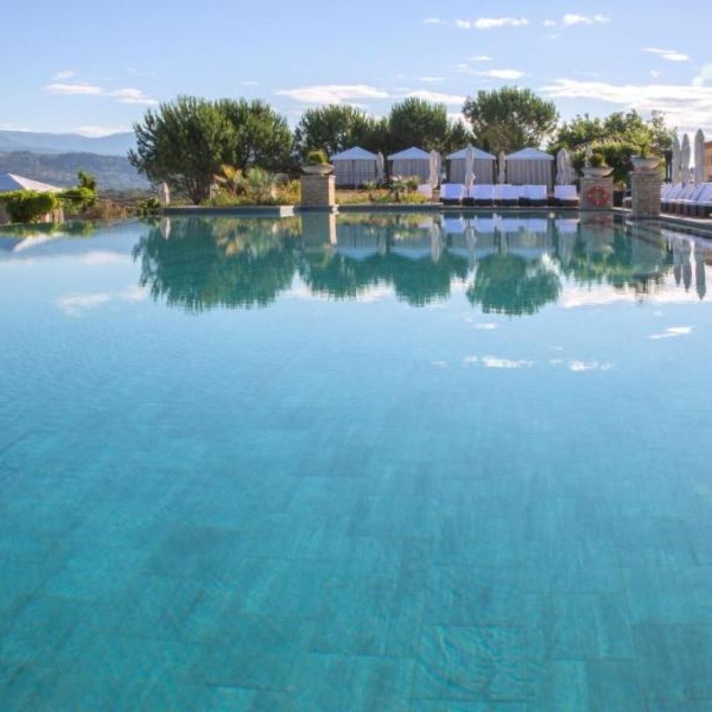 A beautiful picture of Terre Blanche Hotel Spa Golf Resort, Provence, Tourrettes, France, hotel.