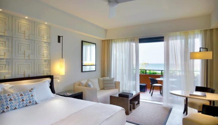 A beautiful picture of The Romanos, A Luxury Collection Resort, Messinia, Peloponnese, Costa Navarino, Greecej, hotel.