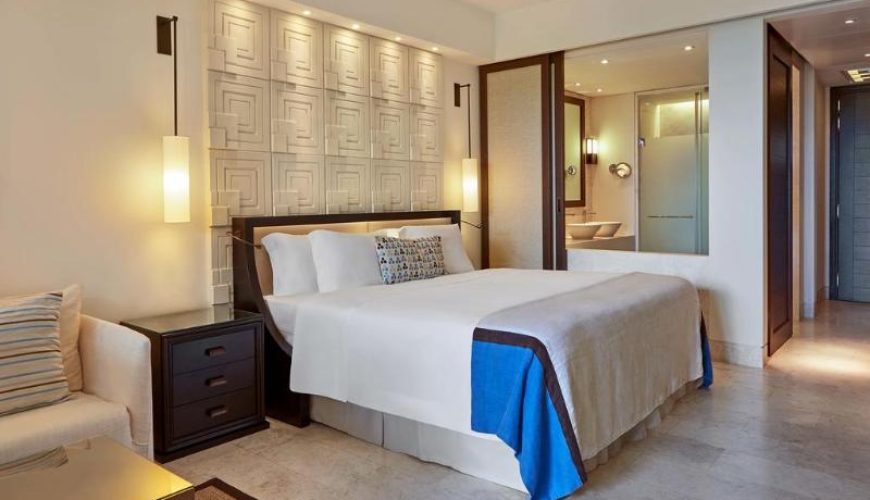 A beautiful picture of The Romanos, A Luxury Collection Resort, Messinia, Peloponnese, Costa Navarino, Greecej, hotel.