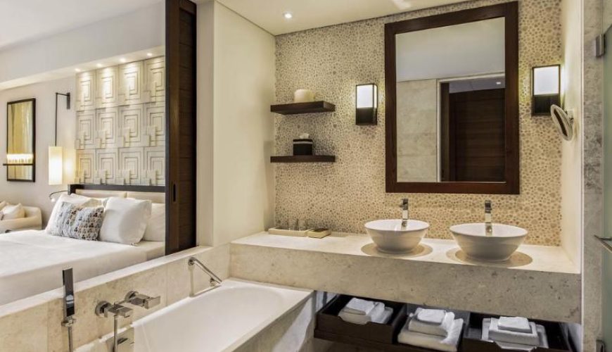 A beautiful picture of The Romanos, A Luxury Collection Resort, Messinia, Peloponnese, Costa Navarino, Greecej, hotel.