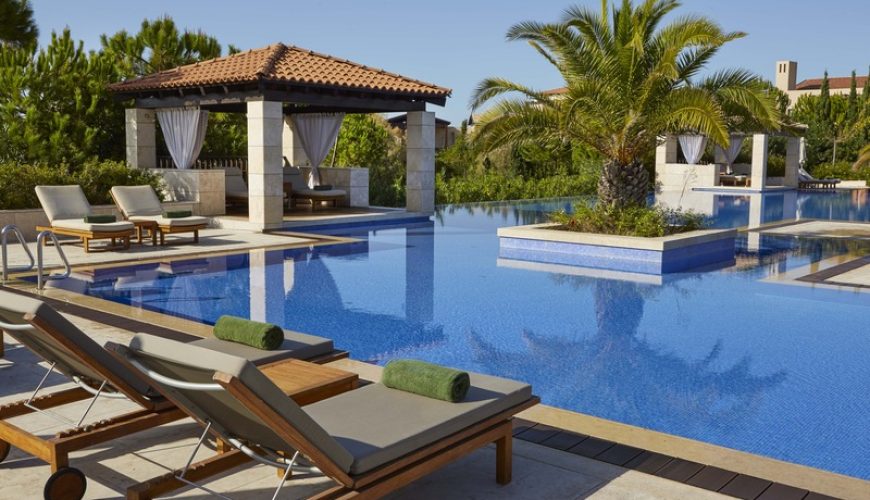 A beautiful picture of The Romanos, A Luxury Collection Resort, Messinia, Peloponnese, Costa Navarino, Greecej, hotel.