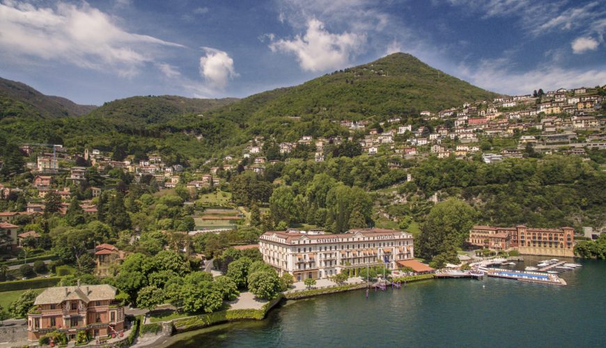 A beautiful picture of Villa d'Este, Lake Como, Cernobbio, 2012, Italy, hotel.
