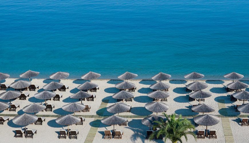 Porto Carras Grand Resort, Chalkidiki, Greece Beach