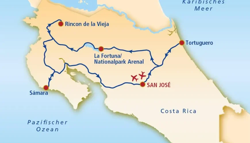 Costa rica Tour plan