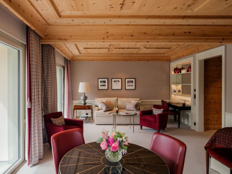 Junior suite Deluxe Kulm Hotel St. Moritz