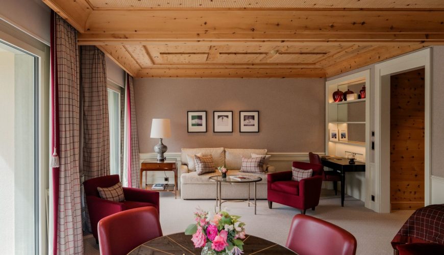 Junior suite Deluxe Kulm Hotel St. Moritz
