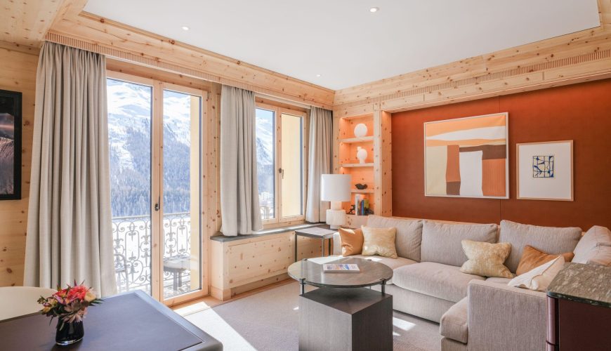Junior suite Deluxe Kulm Hotel St. Moritz