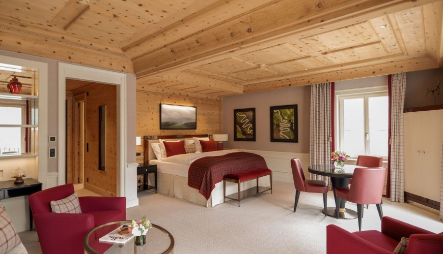 Junior suite Deluxe Kulm Hotel St. Moritz