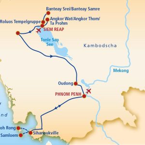 Cambodia-tour-map